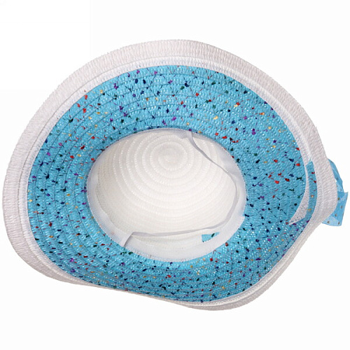 Шляпа женская с широкими полями TiraMiSu- Адель, микс 5 цветов, р58, ширина полей 13 см_16