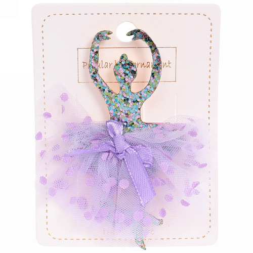 Зажим для волос Балеринка”, микс 6 цветов, 8,510см_7