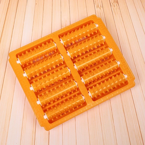 Массажер для ног роликовый Grateful feet 2622 см, оранжевый_3