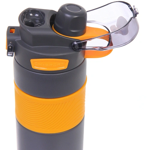 Термос 600мл Фитнесс, цвет темно-серый _6