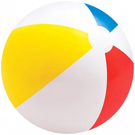 Игрушка мяч пляжный 51см Glossy Panel Intex (59020NP)
