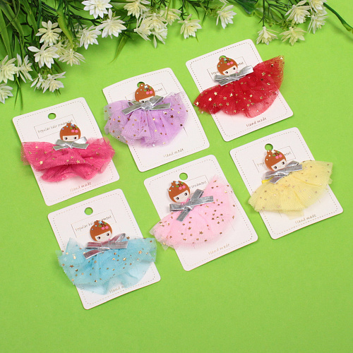 Зажим для волос Японочка”, микс 6 цветов, 8,56,5см_3