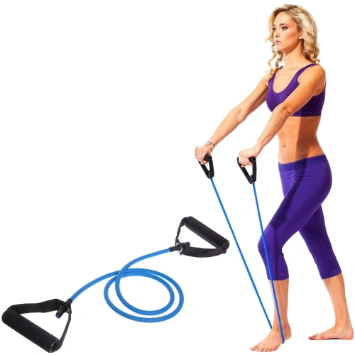 Эспандер трубчатый "Life" 1,30 м (нагрузка 9-11 кг), синий