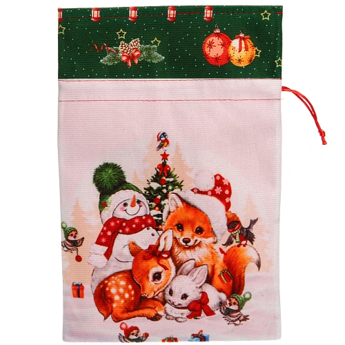 Мешок подарочный  Лесные друзья 2132 см_5