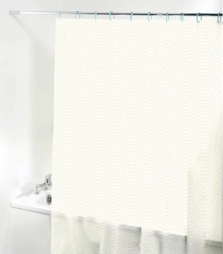 Штора для ванной EVA 180*180 "Селфи" Веллони бежевая 1268-1