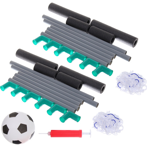 Набор игровой для бассейна ZG270-263 ворота 4736,536,5 см 2 шт, мяч 14 см 2 шт, насос_10