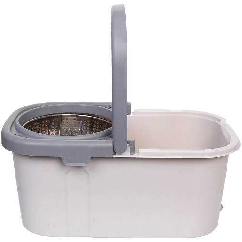 Набор для уборки Селфи Мастер (ведро, швабра, две насадки) в цветной коробке_17