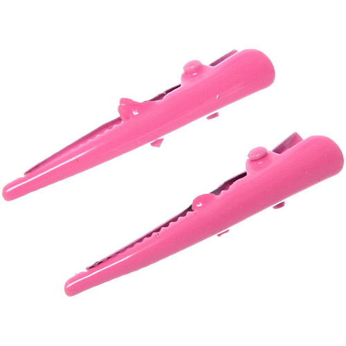 Зажим для волос 12шт Your Style - Матте, цвет микс, 4см_4