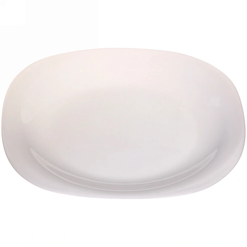 Тарелка White magic 26,526,5см стеклокерамика мягкий квадрат_5