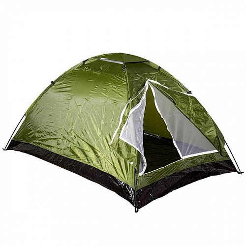 Палатка туристическая Ангара-2 однослойная, 200х150х110 см, цвет хаки