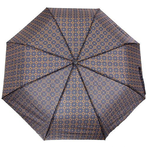 Зонт мужской полуавтомат Ultramarine - Таро, микс 4 цвета, 8 спиц, d-96см, длина в слож виде 28см_14