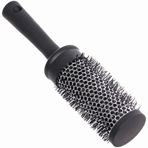 Расческа массажная брашинг СЕКРЕТ ТВОЕЙ КРАСОТЫ, цвет черный, матовое покрытие, 4522см_3