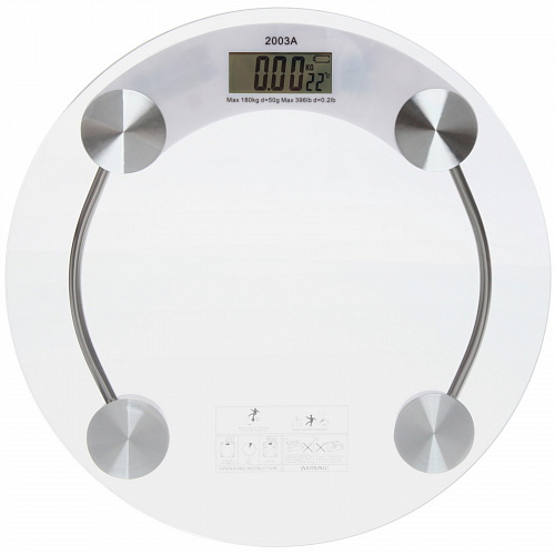 Весы напольные электронные "Classic" 33*0,5 см (работает от 2хААА)