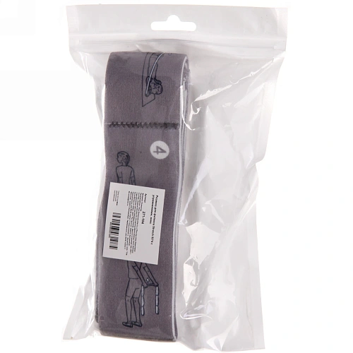 Резинка для фитнеса Stretch 954 с упражнениями, микс_28