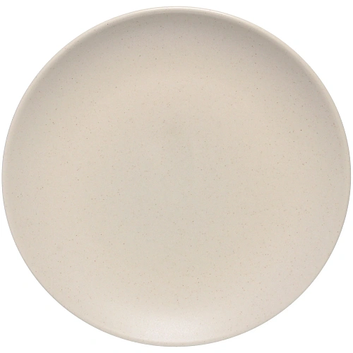 Тарелка керамическая обеденная "Perfetto" 23,5см, бежевая