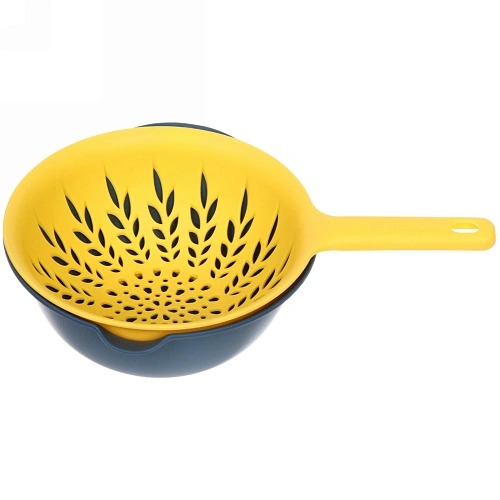 Дуршлаг пластиковый Колосок с поддоном 2235см_4