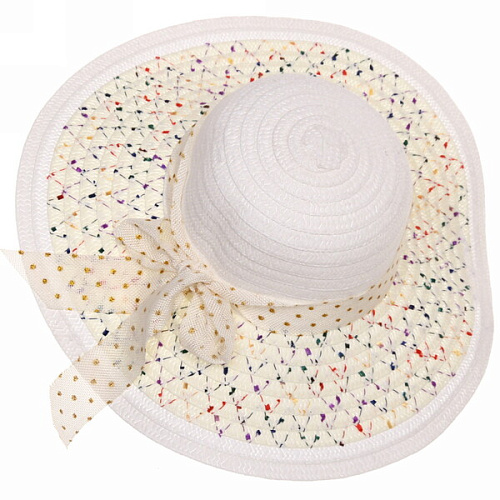 Шляпа женская с широкими полями TiraMiSu- Адель, микс 5 цветов, р58, ширина полей 13 см_10