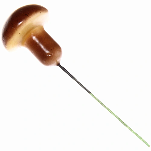 Садовая фигура на спице Гриб Маслёнок 48см_3