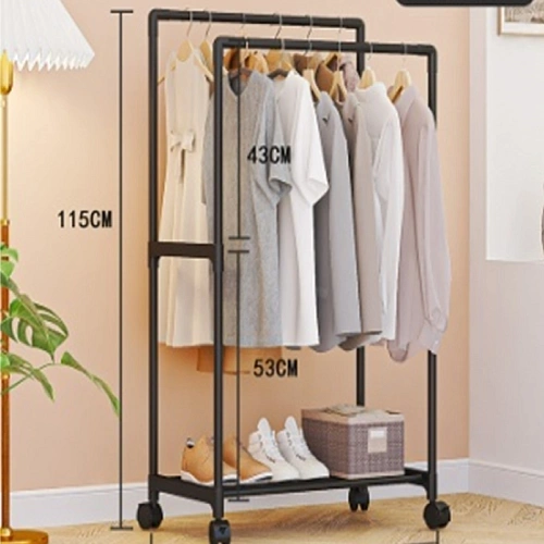 Вешалка гардеробная напольная двойная ПЕРФЕКТХАУС цвет белый 57530115см_1