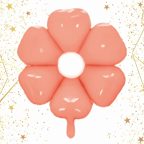 Шар фольгированный 71*71 см "Цветочный рай", Розовый