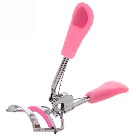 Щипцы для завивки ресниц в zip пакете "Beauty - Love", розовый, 11см