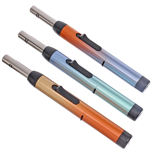 Зажигалка газовая для газовой плиты "Диско" 19,5см, микс цветов