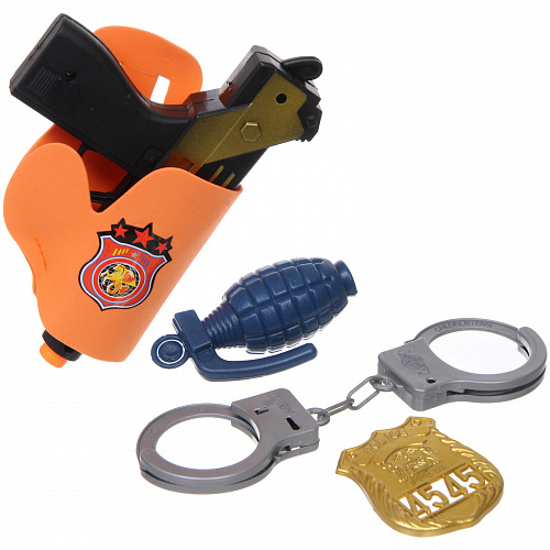Набор полицейский "Специальный агент - Под прицелом", 5 предметов, 25*16 см, пакет