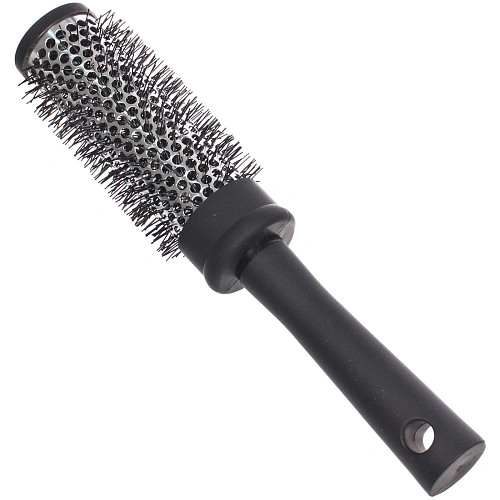 Расческа массажная брашинг СЕКРЕТ ТВОЕЙ КРАСОТЫ, цвет черный, матовое покрытие, 3522см_2