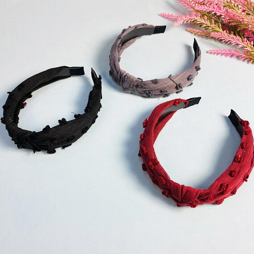 Ободок для волос Krasa - Trend, ширина 2,8см, микс 6 цветов _4