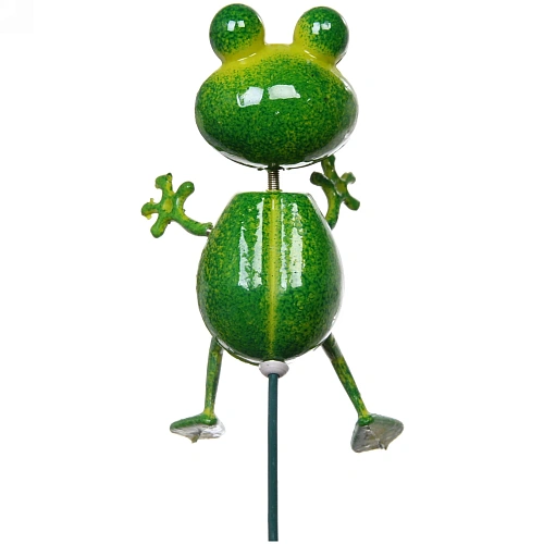 Фигура на спице Лягушонок 1040см для отпугивания птиц_9