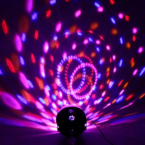 Светодиодный диско шар  Каледоскоп, LED (красный, зеленый, синий)_5
