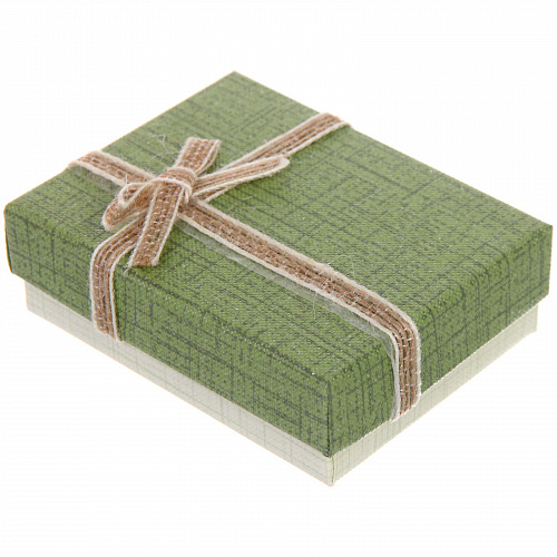 Коробка подарочная "Moment" 9*7*3 см, Зеленый
