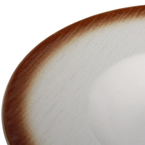 Тарелка керамическая Cappuccino 25см для пасты_3