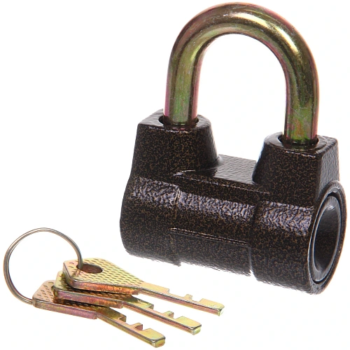 Замок навесной Стражник 60мм короткая дужка, блистер_4