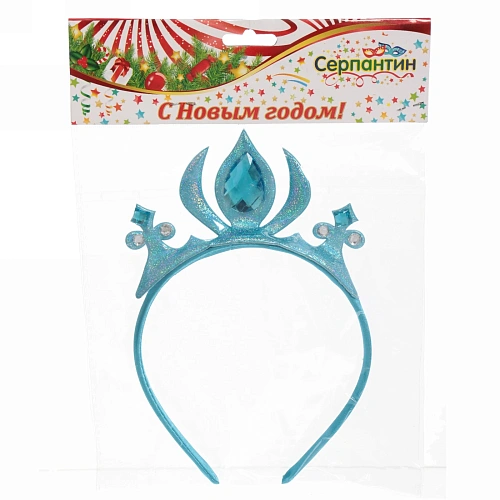 Корона Очарование, микс (розовый, голубой, серебро)_6