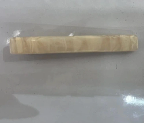 Зажим для волос "ЛАВИТА", классика, цвет белый, 6.3*0,7см (белый блистер)