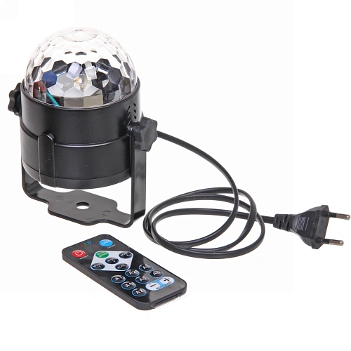 Диско-шар светодиодный Magic с пультом ду, 220V, RGB_11