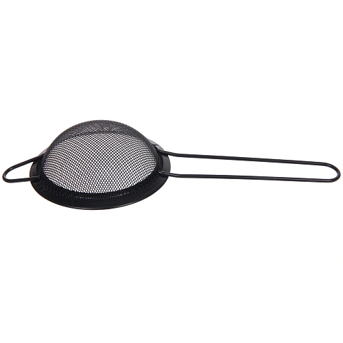 Сито металлическое Black 8см с ручкой _3