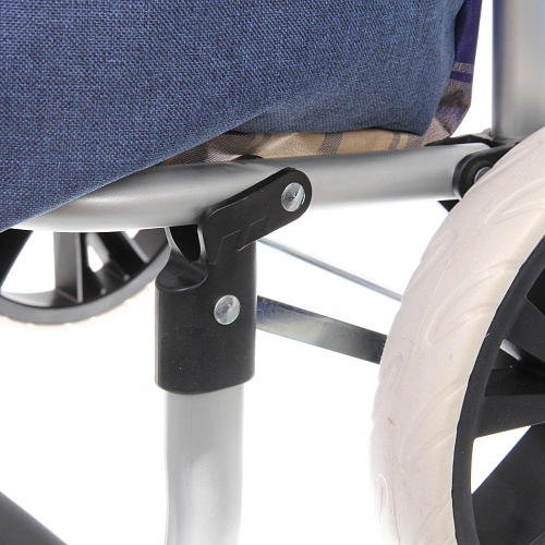 Тележка хозяйственная с сумкой (1004035см, колеса 21см,грузоподъемность до50 кг)  синяя SYD100B-1_6