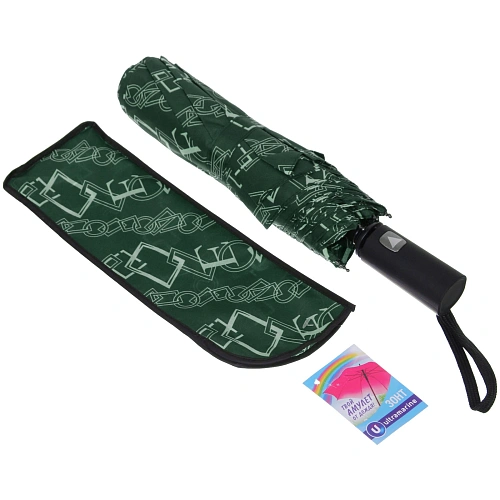 Зонт женский полуавтомат Мэлано, микс 6 цветов, 8 спиц, d-100см, длина в слож виде 30см_36