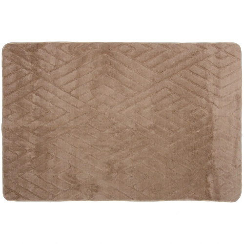 Коврик для ванной 80*120 "Медео" бежевый