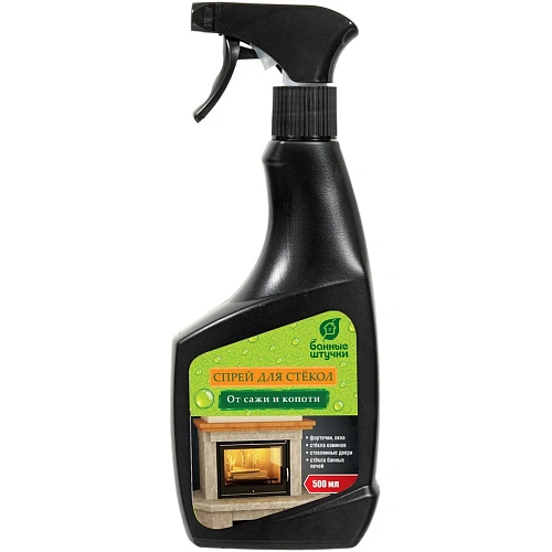 Спрей для очистки стёкол 0,5л от сажи и копоти _1