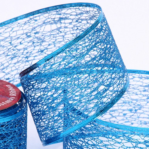 Лента для декорирования Сказка 6,3 см, 2,7 м, Сапфир_6