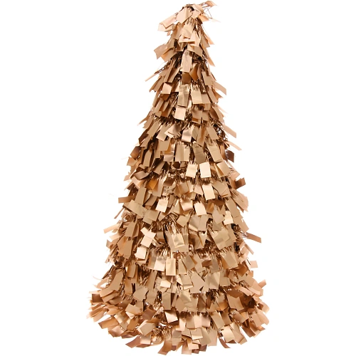 Елка декоративная TINSEL "Волшебные переливы" 50 см, Розовое золото