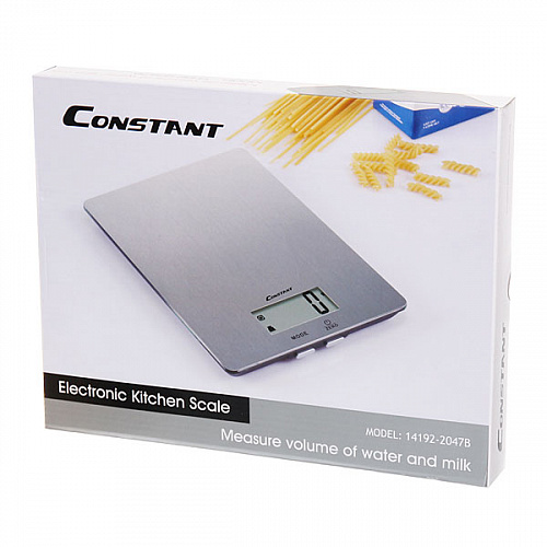 Весы кухонные электронные "Constant" до 5 кг (точн.1гр) 14192-2047В