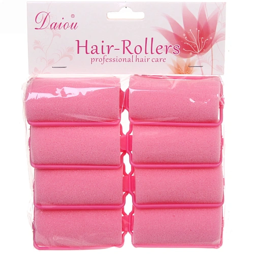 Бигуди поролоновые с зажимом 8шт, цвет микс, d=30мм_16