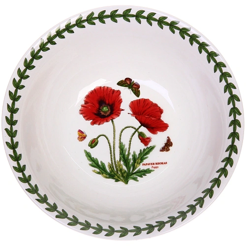 Салатник керамический "Цветочная грация" 700мл, маки