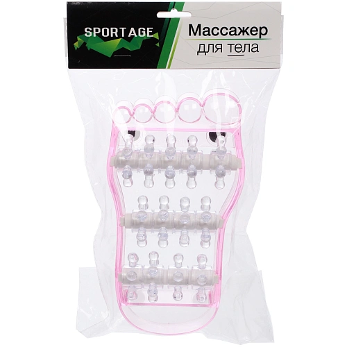 Массажер для ног роликовый Light Foot 2010,55 см, розовый_11