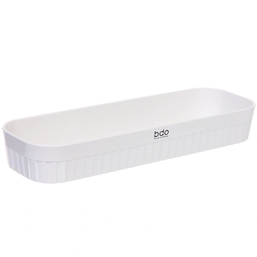 Корзина - органайзер  "БИСКОТТИ", цвет белый, 32*10.5*4.5см