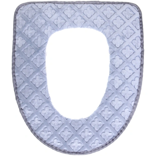 Чехол для сиденья унитаза "Soft"синий